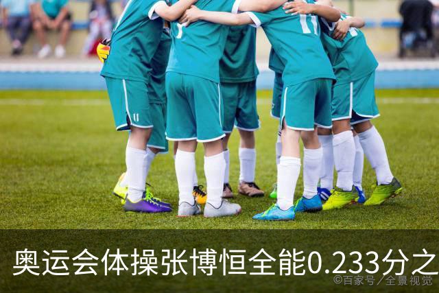 奥运会体操张博恒全能0.233分之差摘银 日本夺金